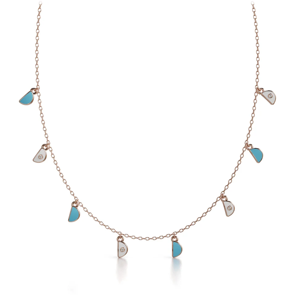 Amara Charm Pendant, rose gold
