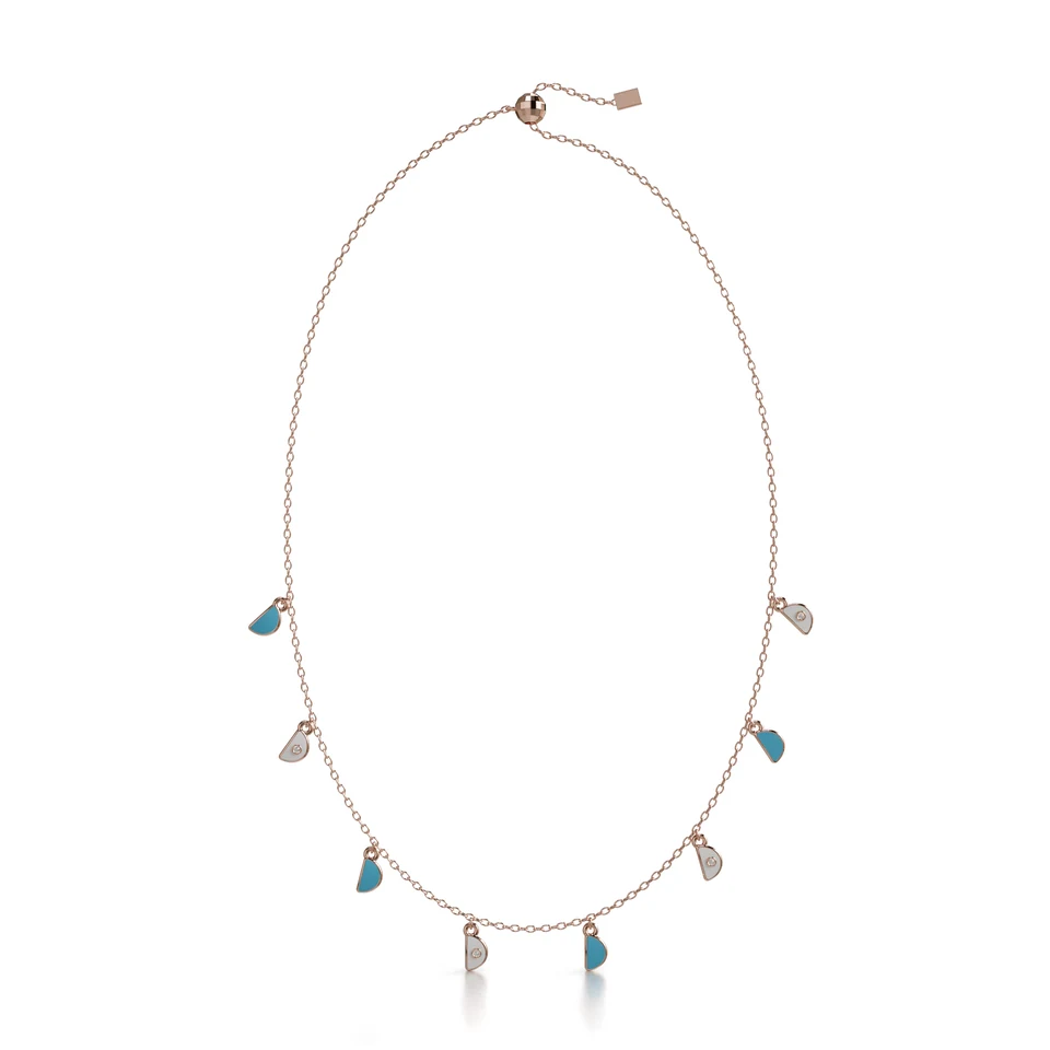Amara Charm Pendant, rose gold, view 4 of 4