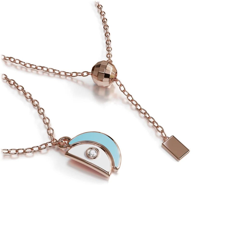 Amara Pendant, rose gold